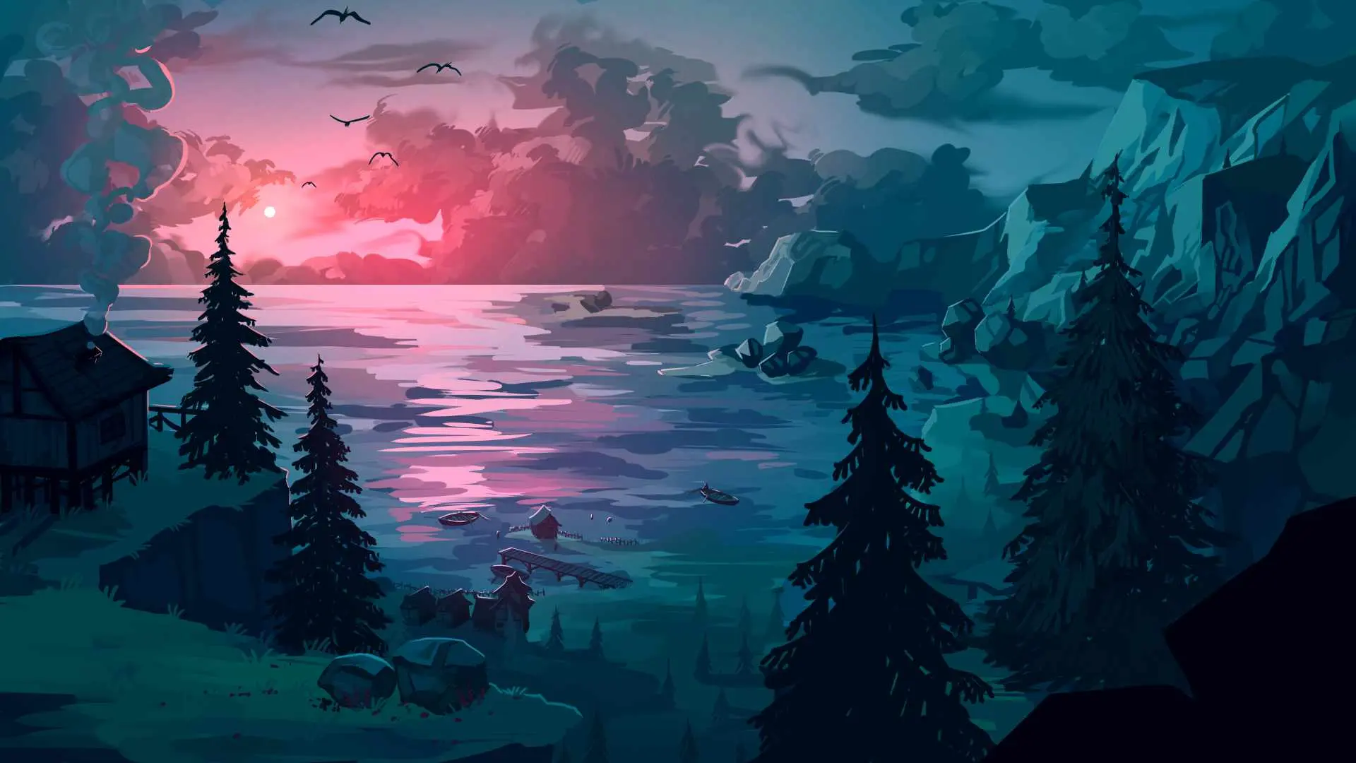 West of the Moon